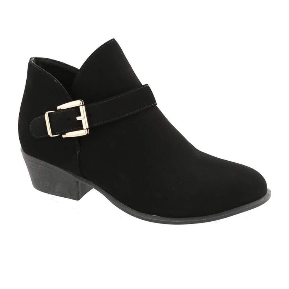 Top Moda “Gary” Black Bootie 6M, NWT